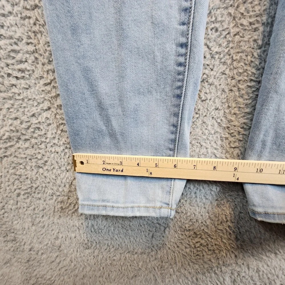 Fashion‎ Nova Jeans Mens 34 (Fits 32x31) Blue Denim Stretch 5-Pocket Straight